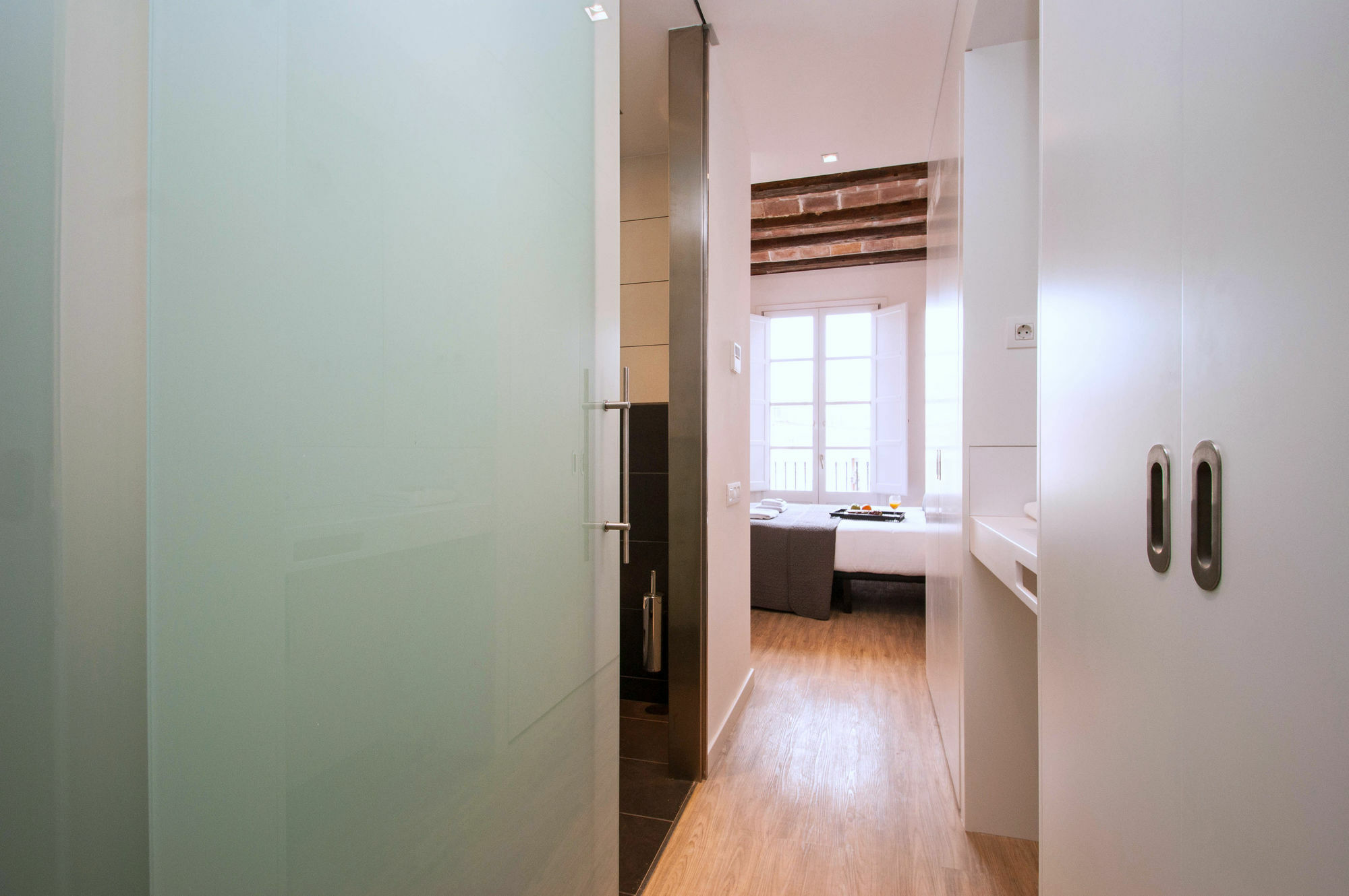 Bcn Town Apartments Portaferrissa บาร์เซโลนา ภายนอก รูปภาพ